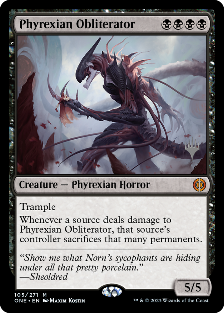 Phyrexian Obliterator (Promo Pack) [Phyrexia: All Will Be One Promos] 