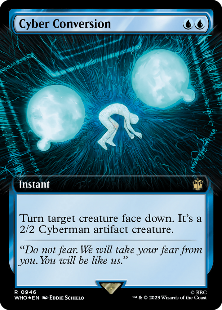 Cyber ​​Conversion (Extended Art) (Surge Foil) [Doctor Who] 