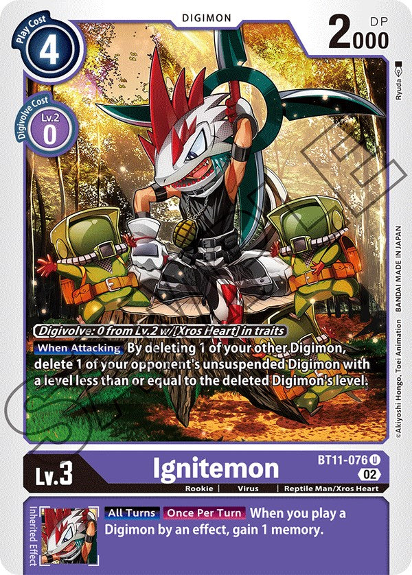 Ignitemon [BT11-076] [Dimensional Phase] 