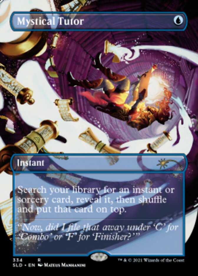 Mystical Tutor (Borderless) [Secret Lair Drop Series] 