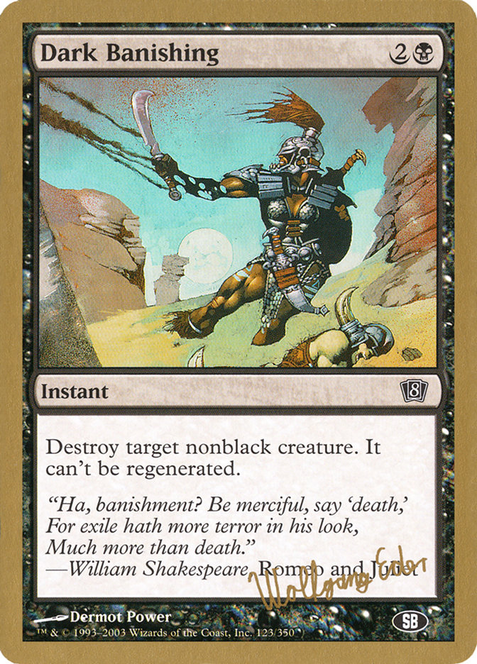 Dark Banishing (Wolfgang Eder) (SB) [World Championship Decks 2003] 