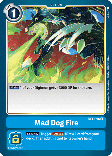 Mad Dog Fire [BT1-096] [Release Special Booster Ver.1.0] 