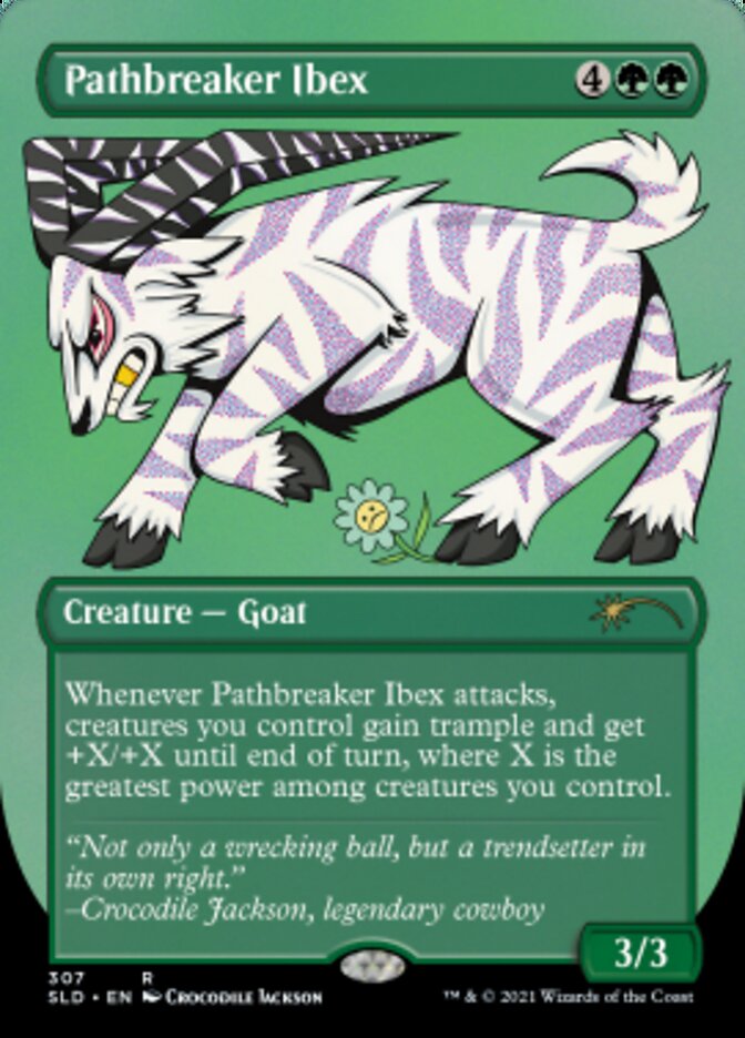 Pathbreaker Ibex (Borderless) [Secret Lair Drop Series] 