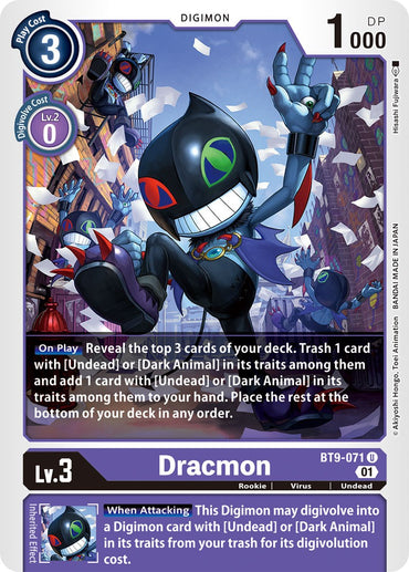 Dracmon [BT9-071] [X Record]