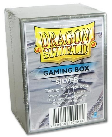 Dragon Shield: Strongbox - Silver (Gaming Box) 