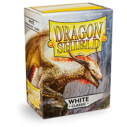 Dragon Shield: Standard 100ct Sleeves - White (Classic)