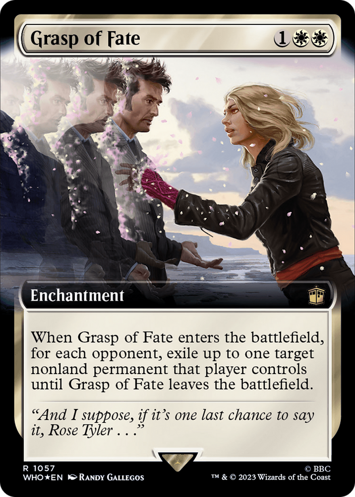 Grasp of Fate (Extended Art) (Surge Foil) [Doctor Who] 