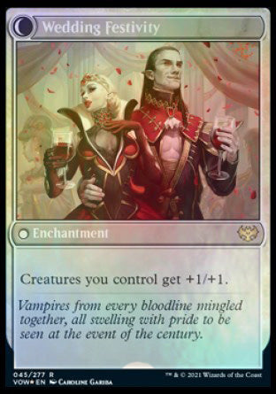 Wedding Announcement // Wedding Festivity [Innistrad: Crimson Vow Prerelease Promos] 