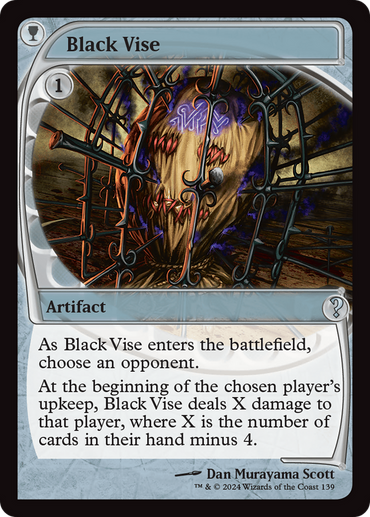 Black Vise (Future Sight) [Mystery Booster 2] 