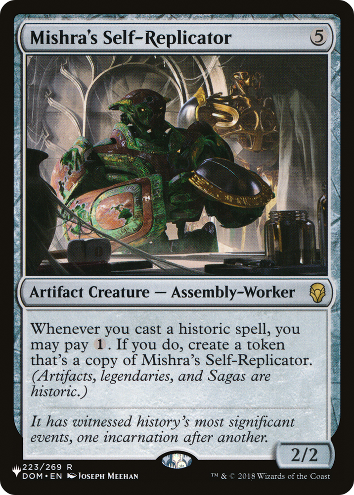 Mishra's Self-Replicator [The List] 