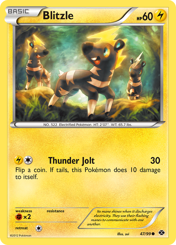 Blitzle (47/99) [Black &amp; White: Next Destinies] 