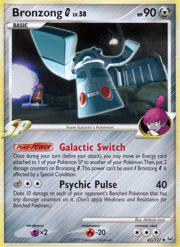 Bronzong G (41/127) [Platinum: Base Set] 
