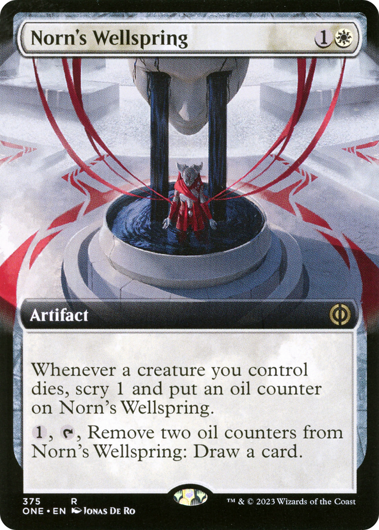 Norn's Wellspring (Extended Art) [Phyrexia: All Will Be One] 