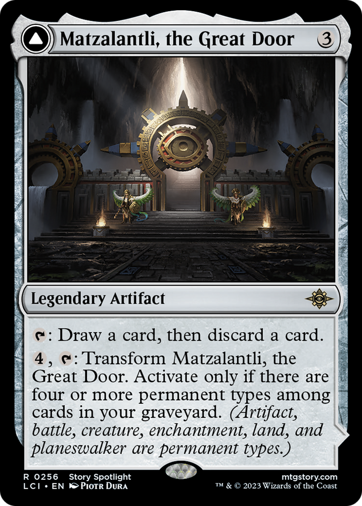 Matzalantli, the Great Door // The Core [The Lost Caverns of Ixalan] 