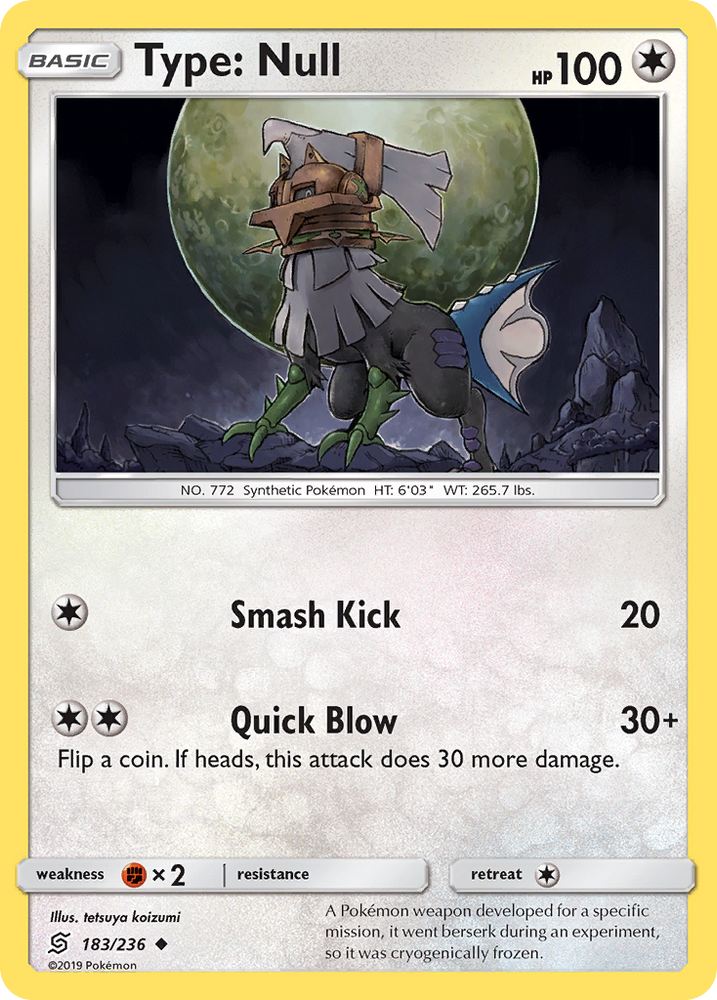 Type: Null (183/236) [Sun &amp; Moon: Unified Minds] 