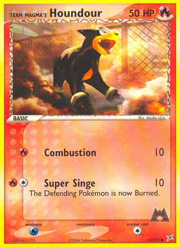 Team Magma's Houndour (62/95) [EX: Team Magma vs Team Aqua] 