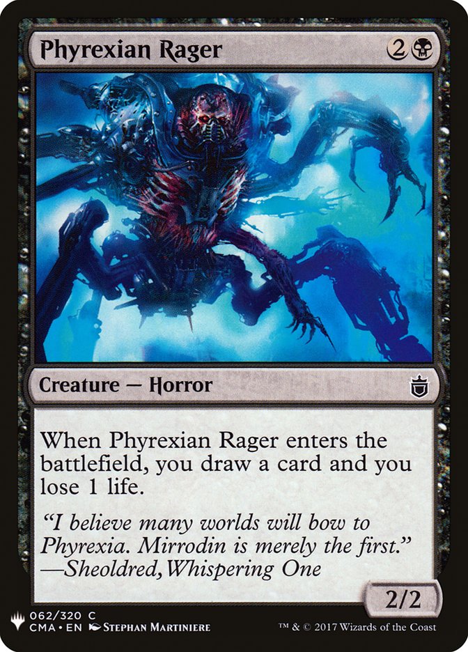 Phyrexian Rager [Mystery Booster] 