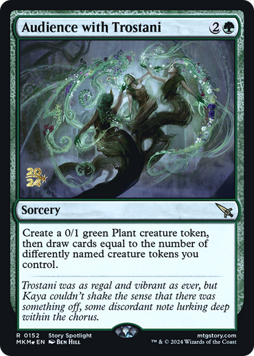 Audience with Trostani [Murders at Karlov Manor Prerelease Promos] 