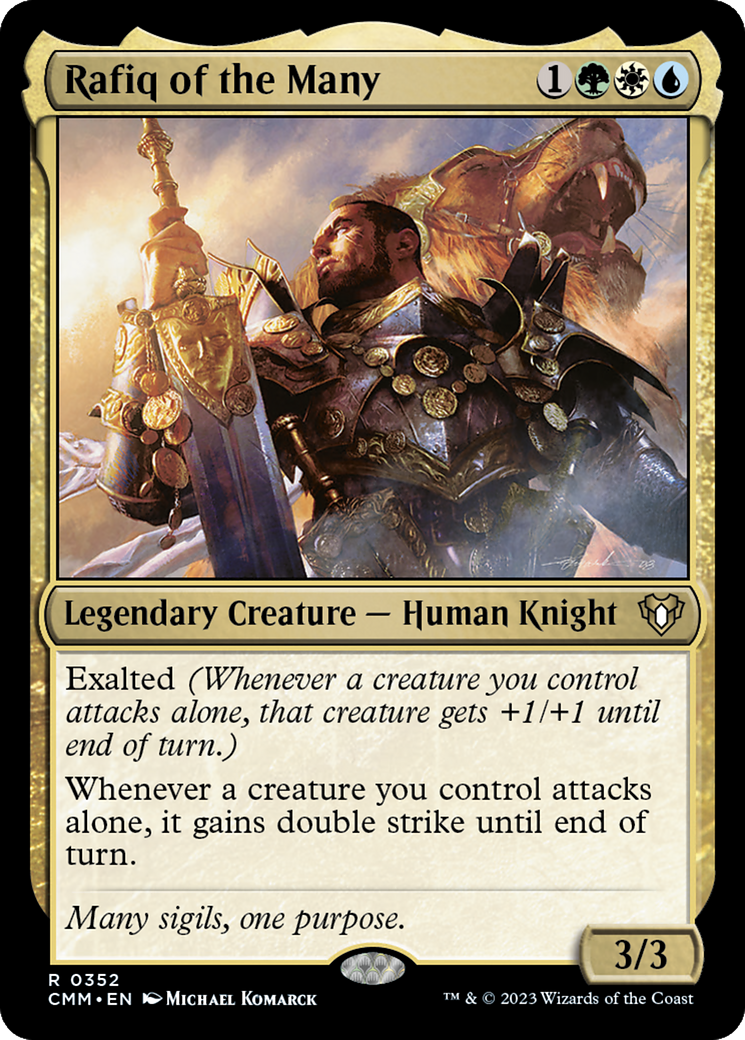 Rafiq of the Many [Commander Masters] 