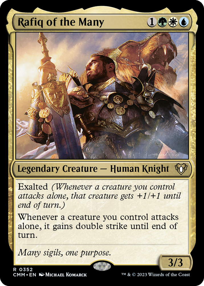 Rafiq of the Many [Commander Masters] 