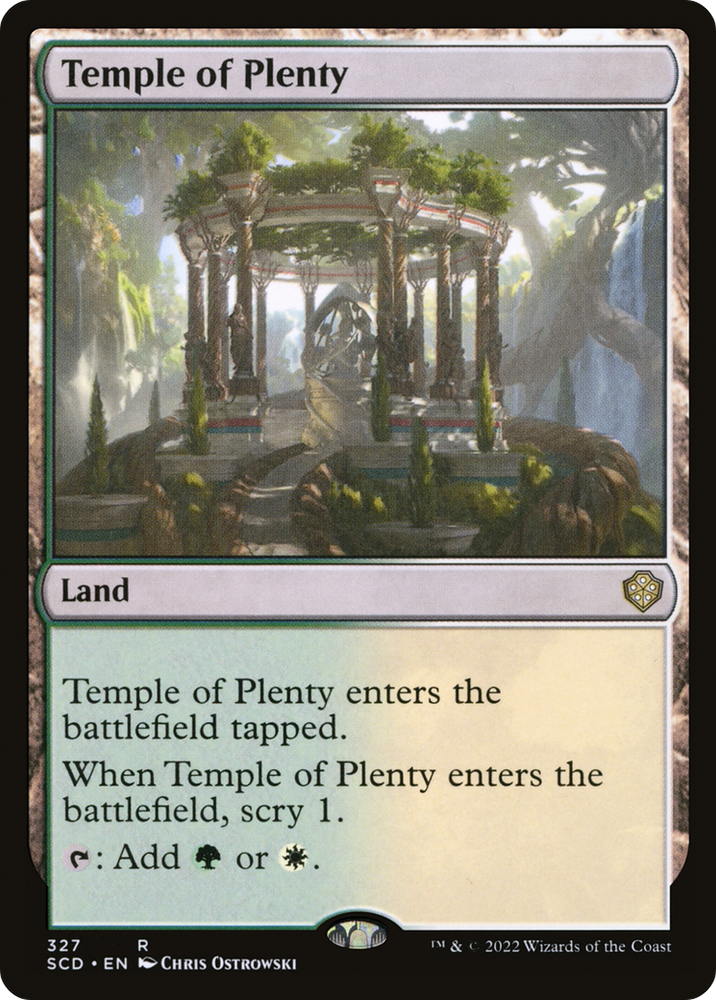 Temple of Plenty [Starter Commander Decks] 