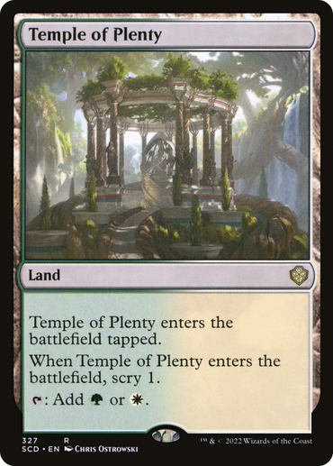 Temple of Plenty [Starter Commander Decks] 