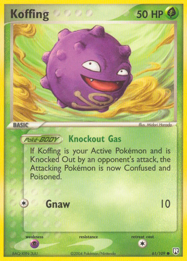 Koffing (61/109) [EX: Team Rocket Returns] 