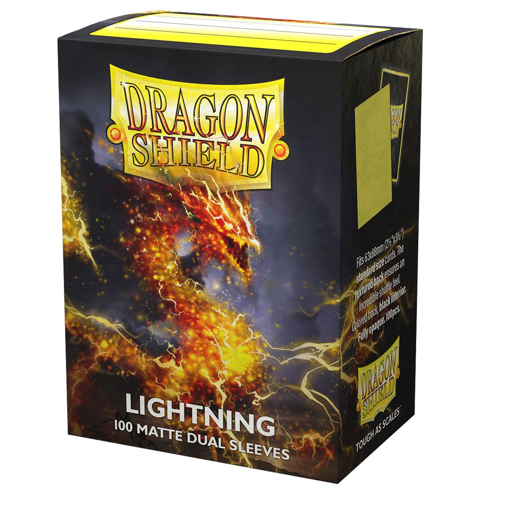 Dragon Shield: Standard 100ct Sleeves - Lightning (Dual Matte) 