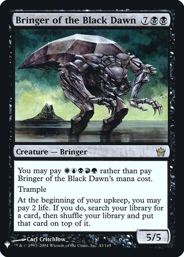 Bringer of the Black Dawn [Mystery Booster]