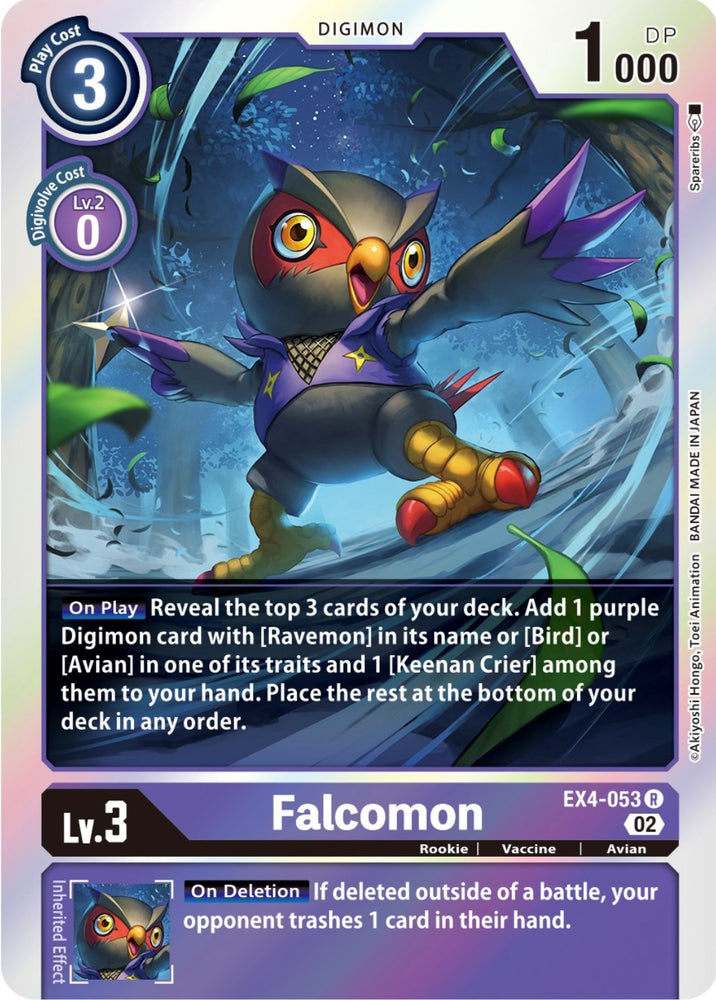 Falcomon [EX4-053] [Alternative Being Booster] 