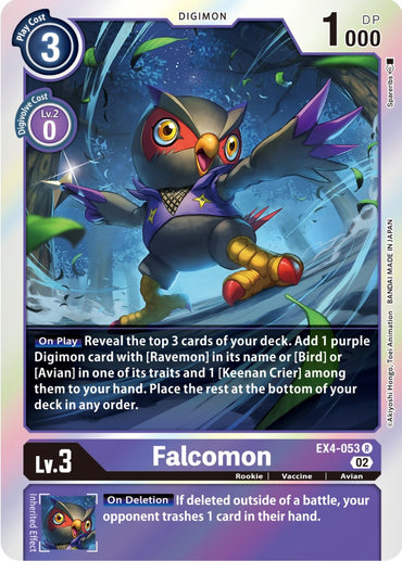 Falcomon [EX4-053] [Alternative Being Booster] 