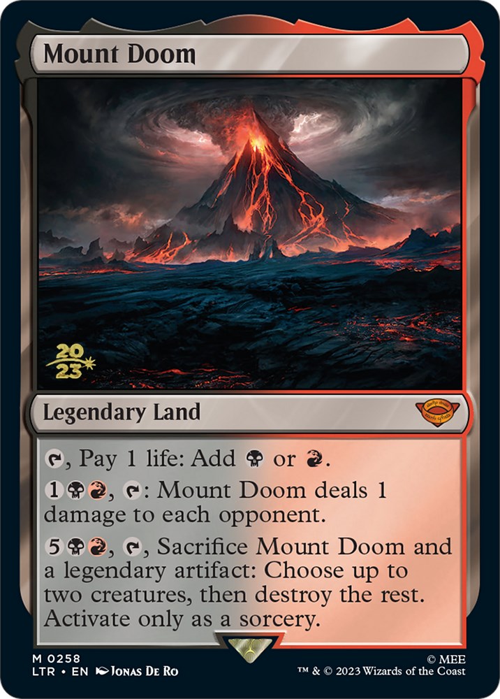 Mount Doom [The Lord of the Rings: Tales of Middle-Earth Prerelease Promos] 