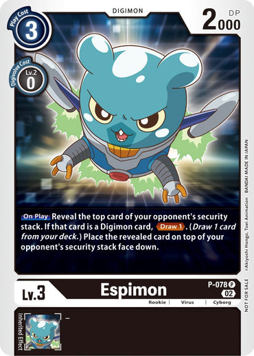 Espimon [P-078] (Versus Royal Knight Booster Pre-Release Pack) [Promotional Cards] 