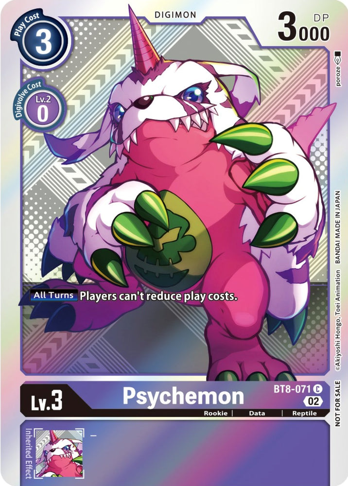 Psychemon [BT8-071] (Versus Royal Knight Booster Pre-Release Pack) [New Awakening Promos] 