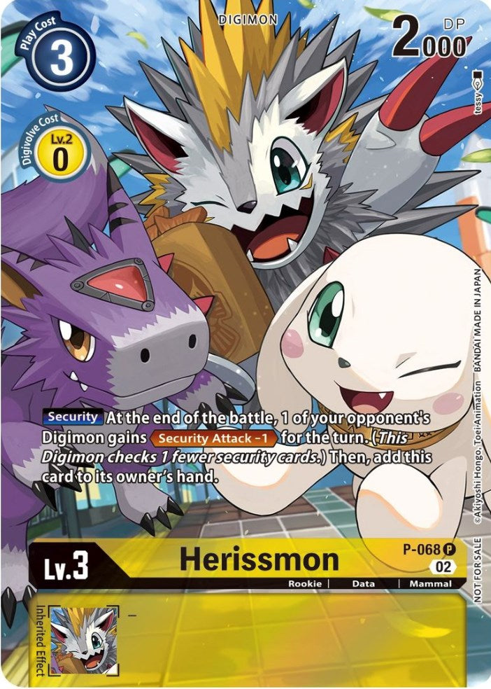 Herissmon [P-068] (Official Tournament Pack Vol. 10) [Promotional Cards] 