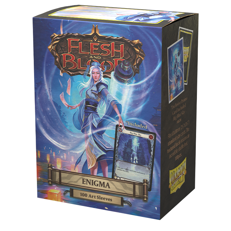 Dragon Shield: Standard 100ct Sleeves - Flesh and Blood (Enigma) 