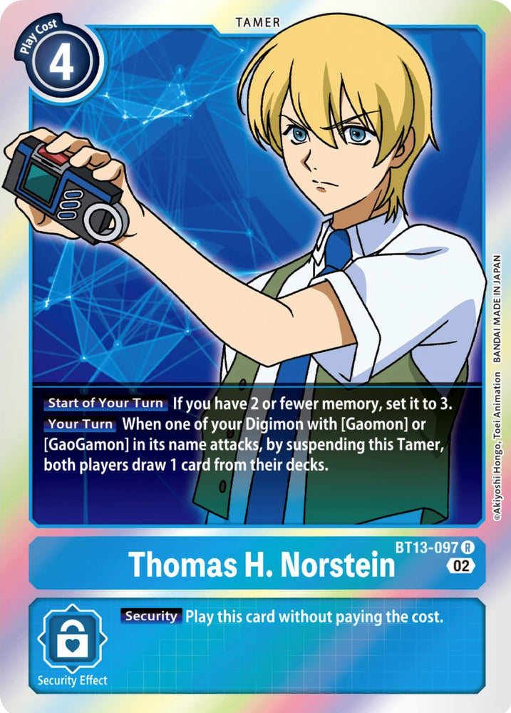 Thomas H. Norstein [BT13-097] [Versus Royal Knights Booster] 