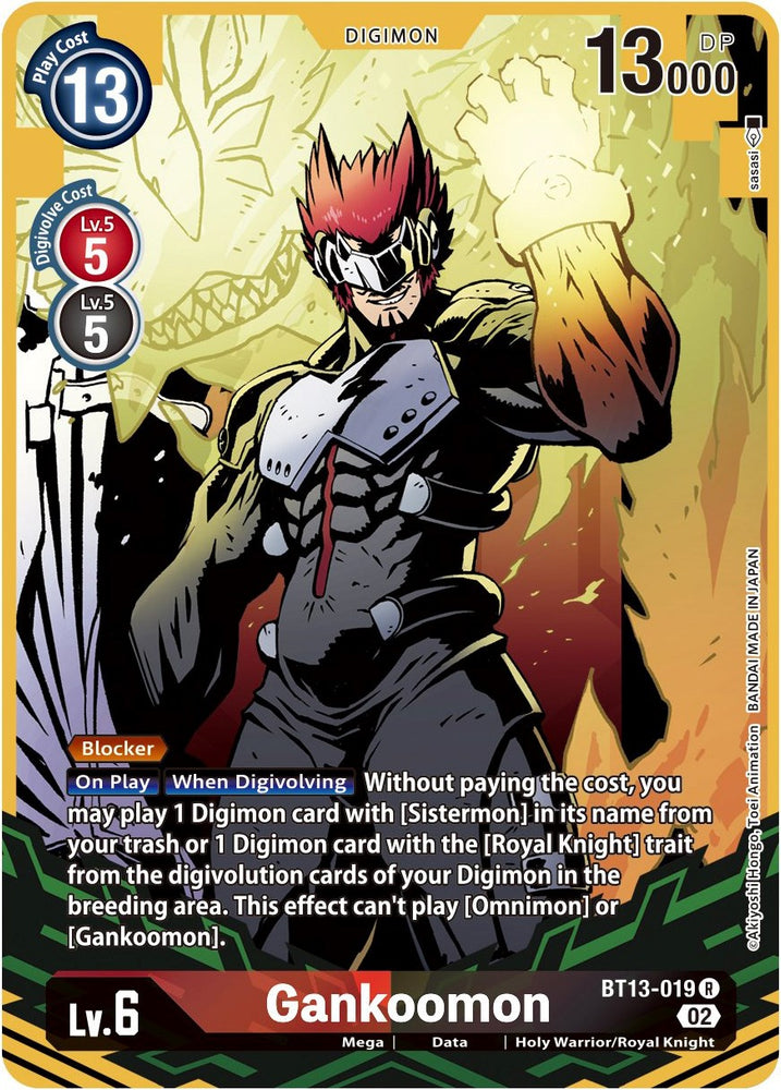 Gankoomon [BT13-019] (Alternate Art) [Versus Royal Knights Booster] 