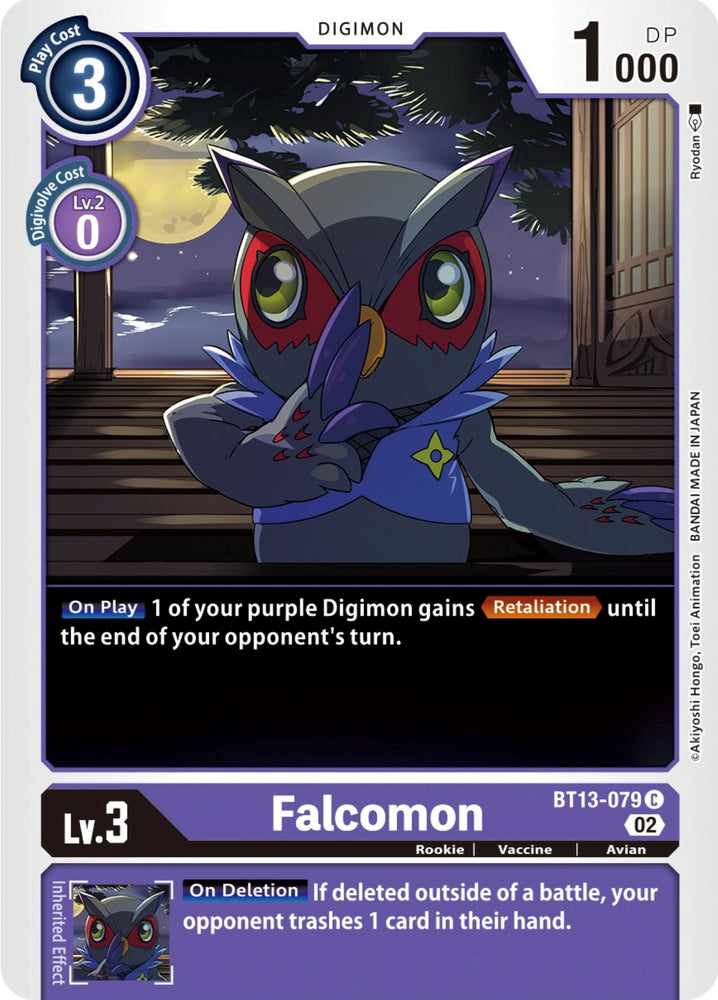 Falcomon [BT13-079] [Versus Royal Knights Booster] 