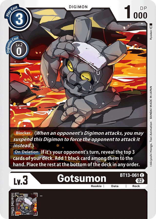 Gotsumon [BT13-061] [Versus Royal Knights Booster] 