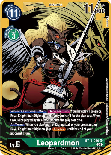 Leopardmon [BT13-056] (Alternate Art) [Versus Royal Knights Booster] 