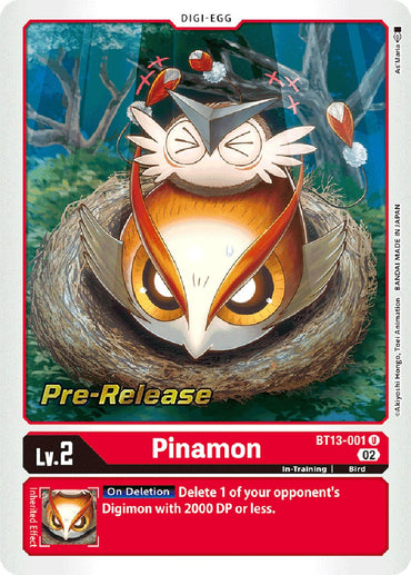 Pinamon [BT13-001] [Versus Royal Knights Booster Pre-Release Cards] 