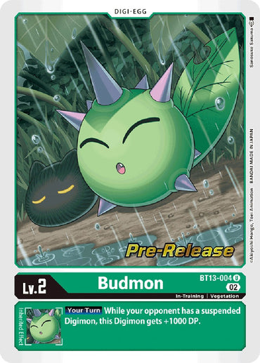 Budmon [BT13-004] [Versus Royal Knights Booster Pre-Release Cards] 