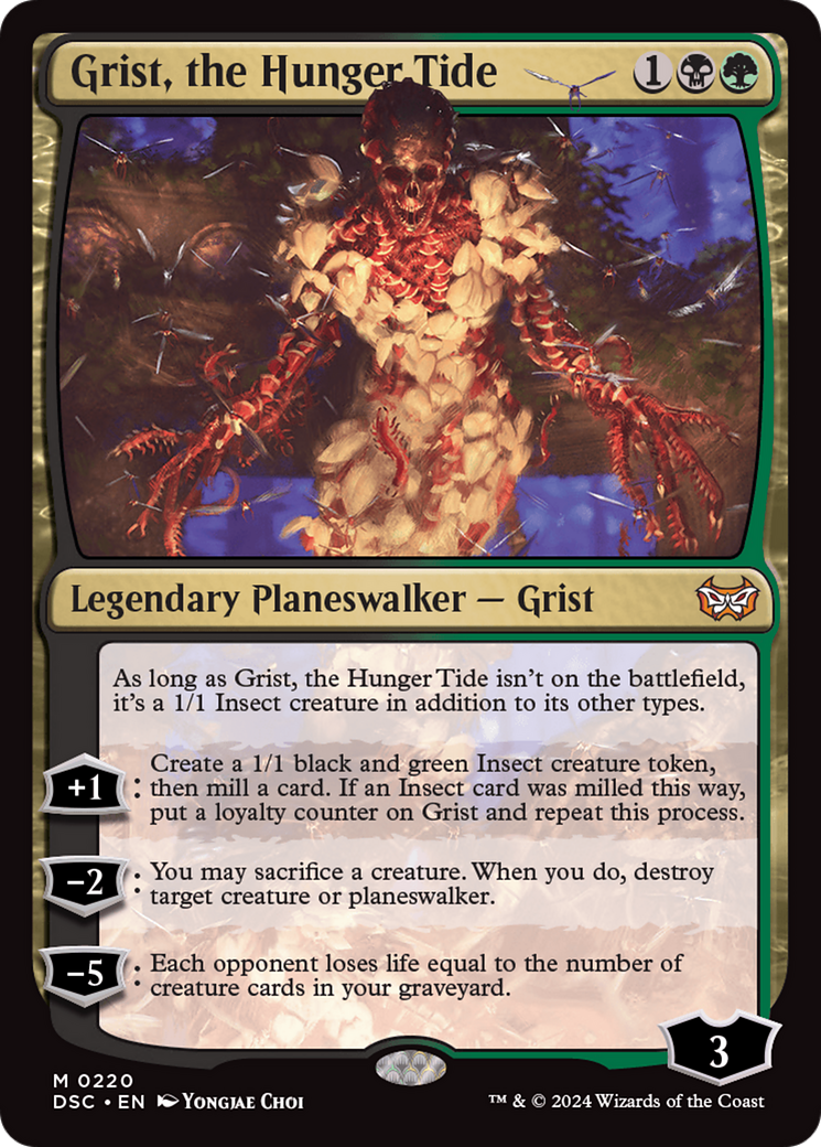 Grist, the Hunger Tide [Duskmourn: House of Horror Commander] 