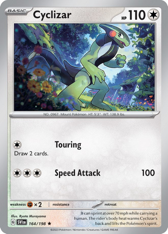 Cyclize (164/198) (Theme Deck Exclusive) [Scarlet &amp; Violet: Base Set] 