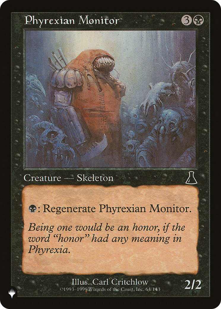 Phyrexian Monitor [The List] 