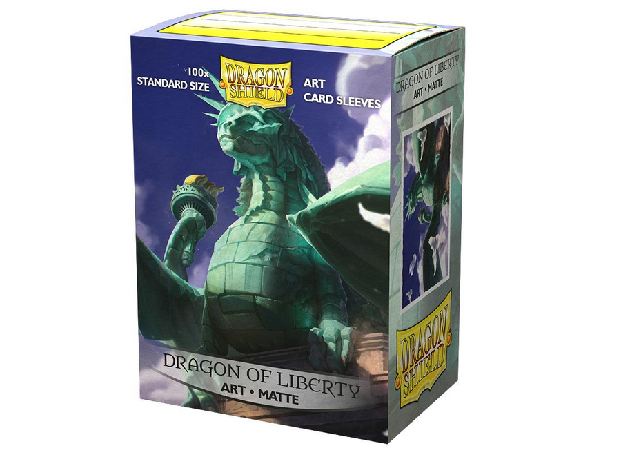 Dragon Shield: Standard 100ct Art Sleeves - Dragon of Liberty 