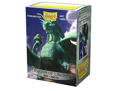 Dragon Shield: Standard 100ct Art Sleeves - Dragon of Liberty 