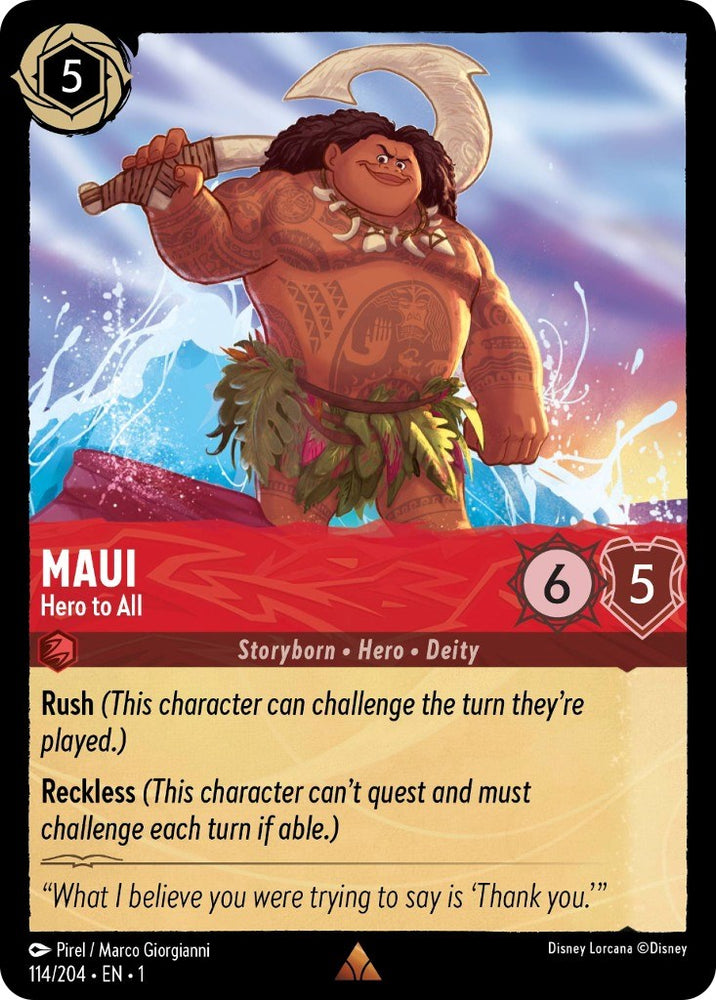 Maui - Hero to All (114/204) [The First Chapter] 