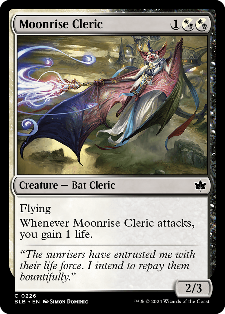 Moonrise Cleric [Bloomburrow] 